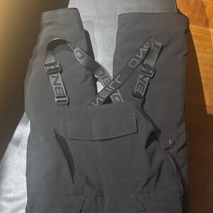 O'Neill Black Snowbib overalls